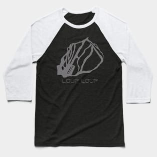 Loup Loup Resort 3D Baseball T-Shirt